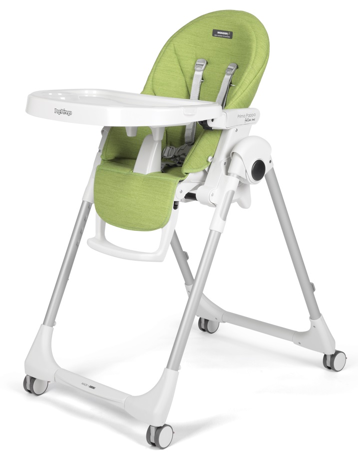 Стульчик для кормления Peg Perego Prima Pappa Follow Me Wonder Green