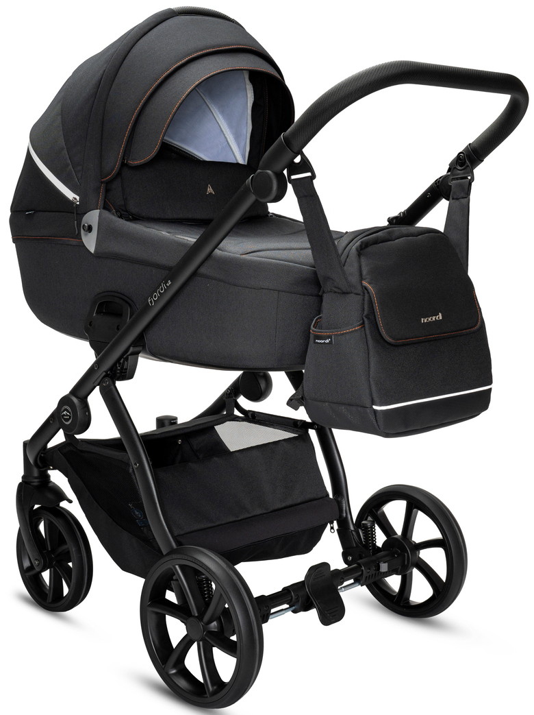 Детская коляска Noordi Fjordi V2 2 в 1 1462815 Voyager Black