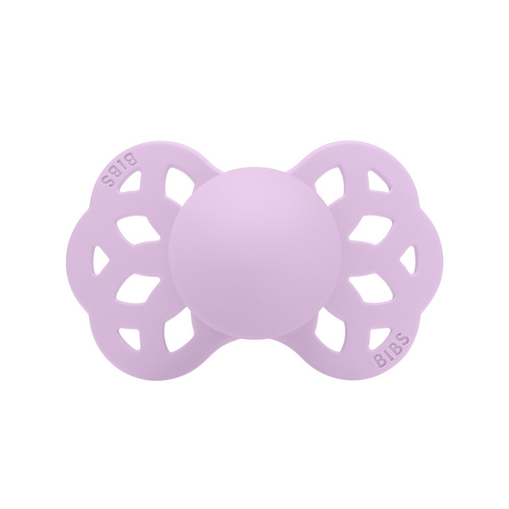 Пустышка силиконовая Bibs Infinity Anatomical, 0+ 421291 Violet Sky