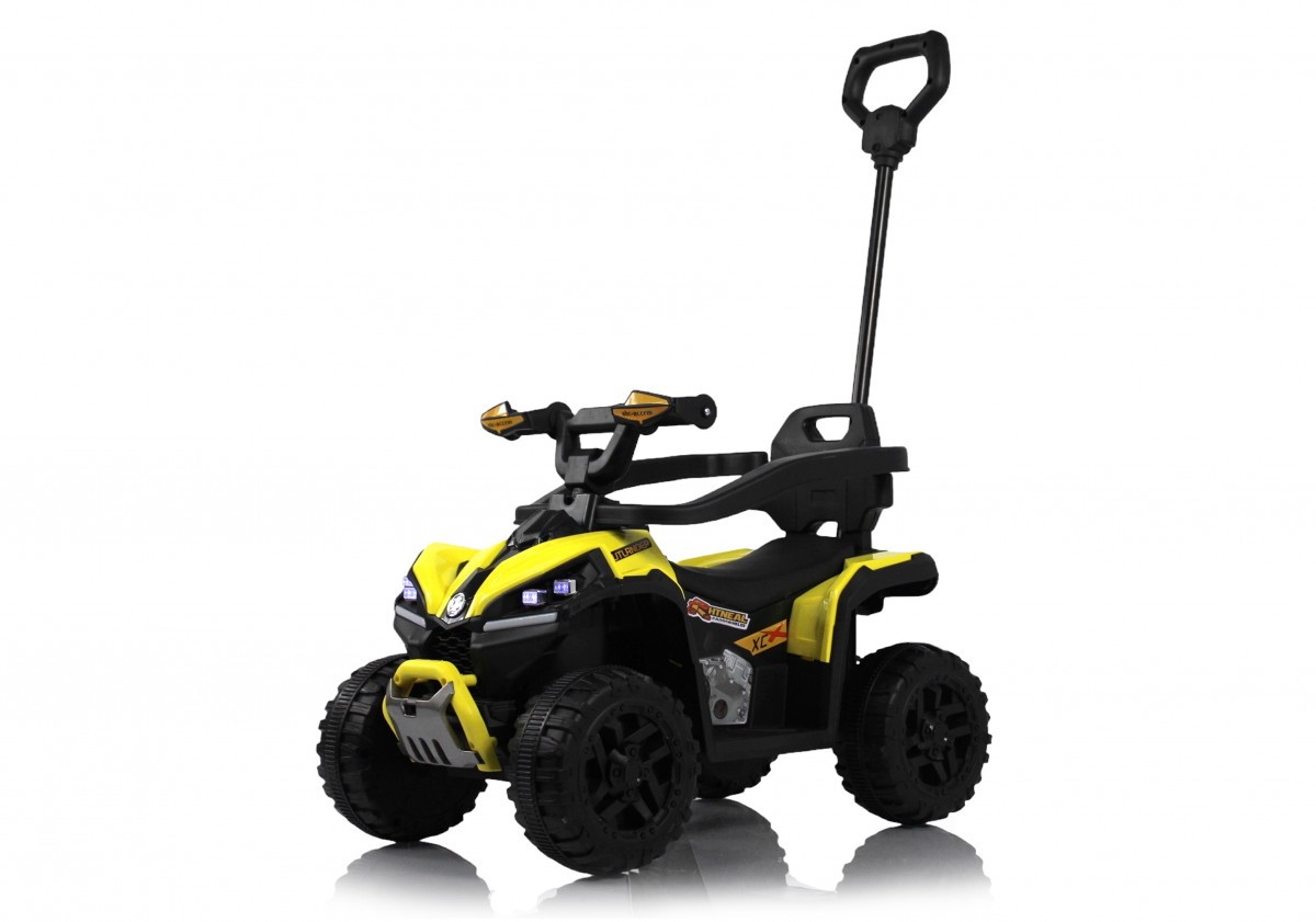 Детский электромобиль RiverToys F003FF-A F003FF-A-NEW-YELLOW/желтый