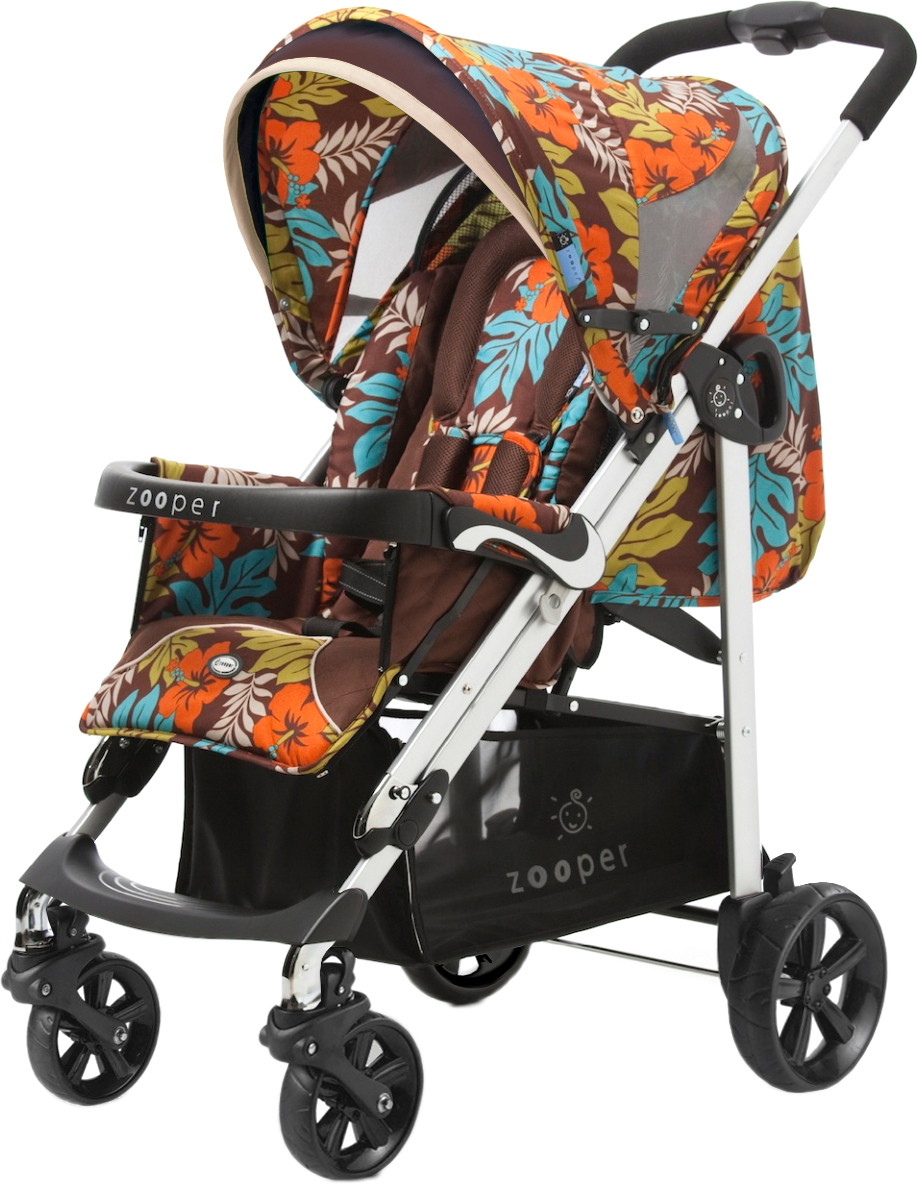 Прогулочная коляска Zooper Z9 Flowers Jungle Earth