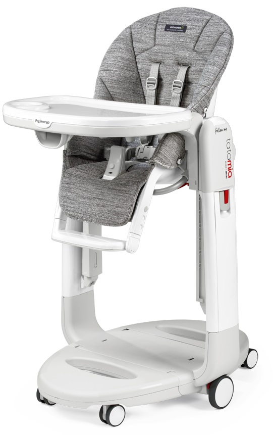 Стульчик для кормления Peg Perego Tatamia Follow Me Wonder Grey New