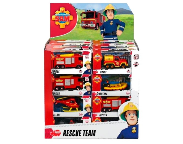Пожарный Сэм Simba Транспортное средство в коробке 3093000
