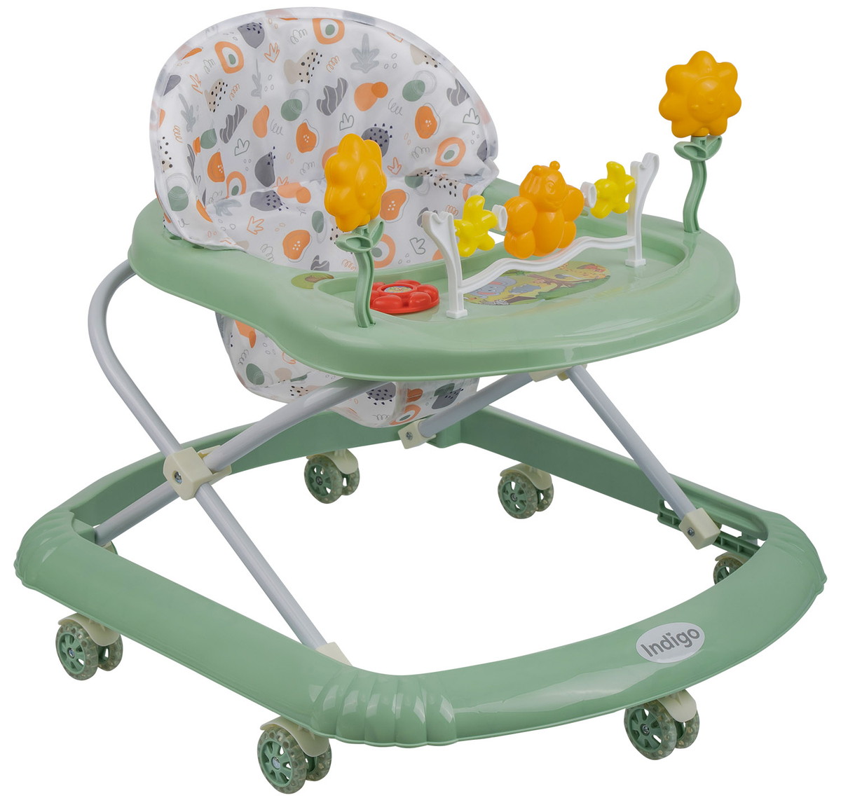 Детские ходунки Indigo Fly C зеленый