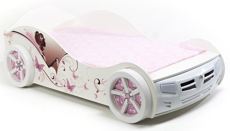 Детская подростковая кровать машина ABC-King Фея 160х90 см