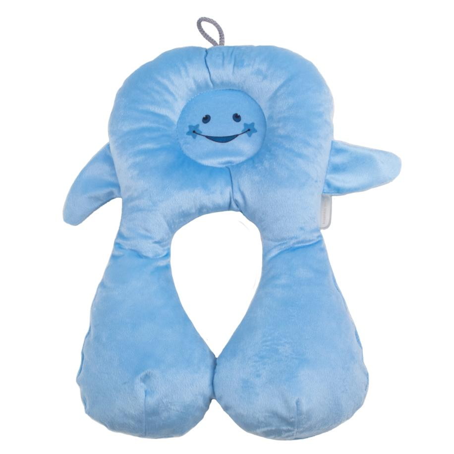 Подушка дорожная для автокресла Крошкин дом Зверюшки Медуза