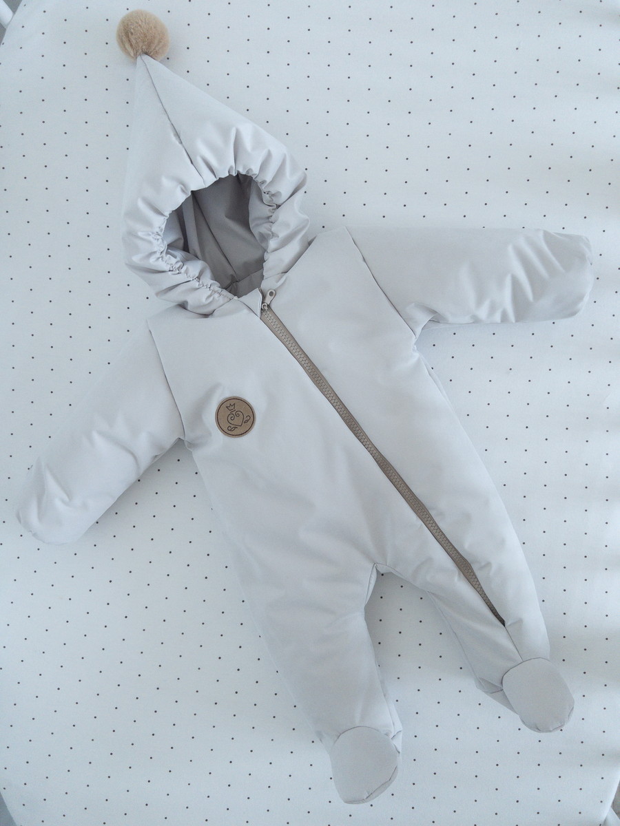 Комбинезон демисезонный Lappetti Classic КД034 ЧЗ КД034/5 серый 62