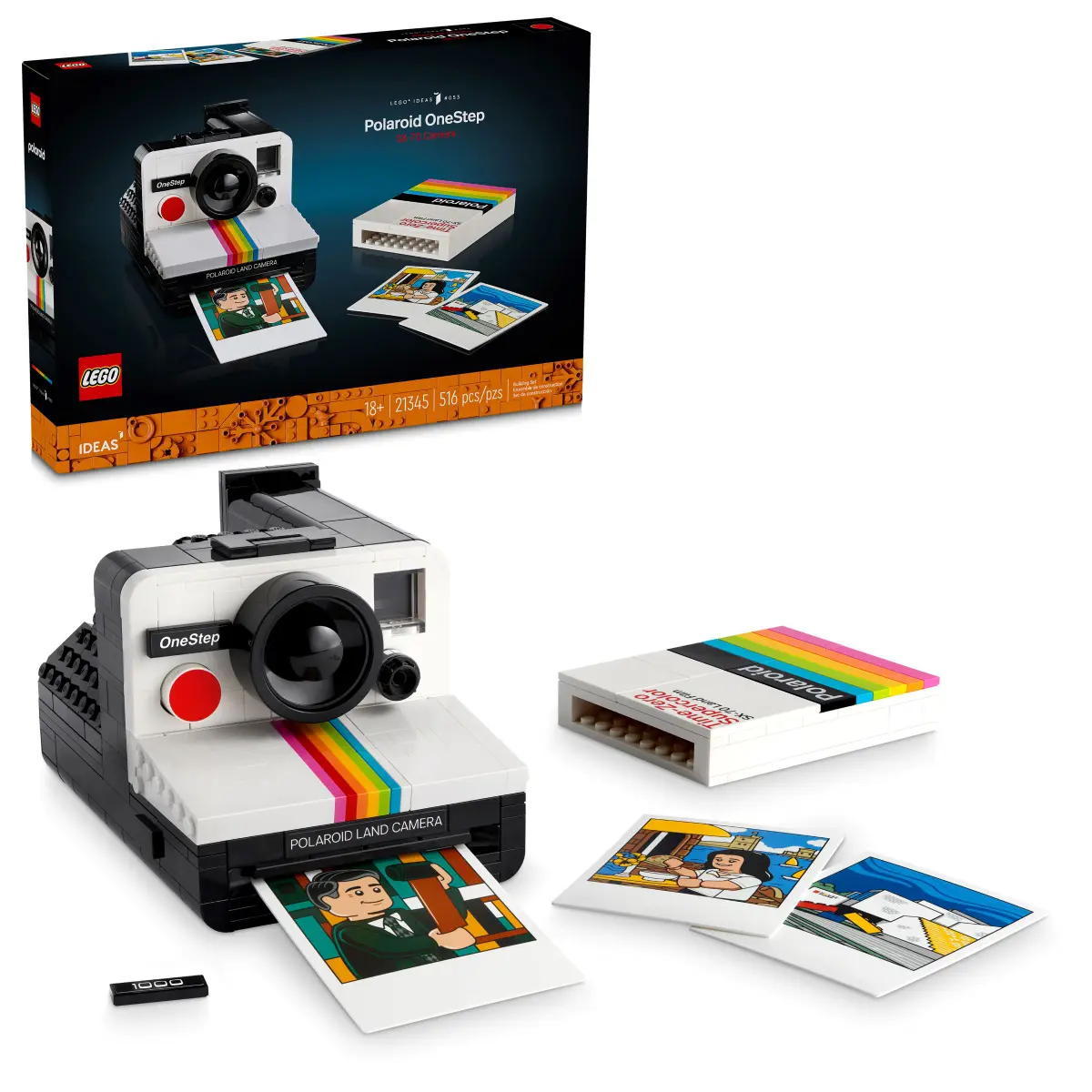 Конструктор LEGO Ideas Polaroid OneStep SX-70 Camera (21345)