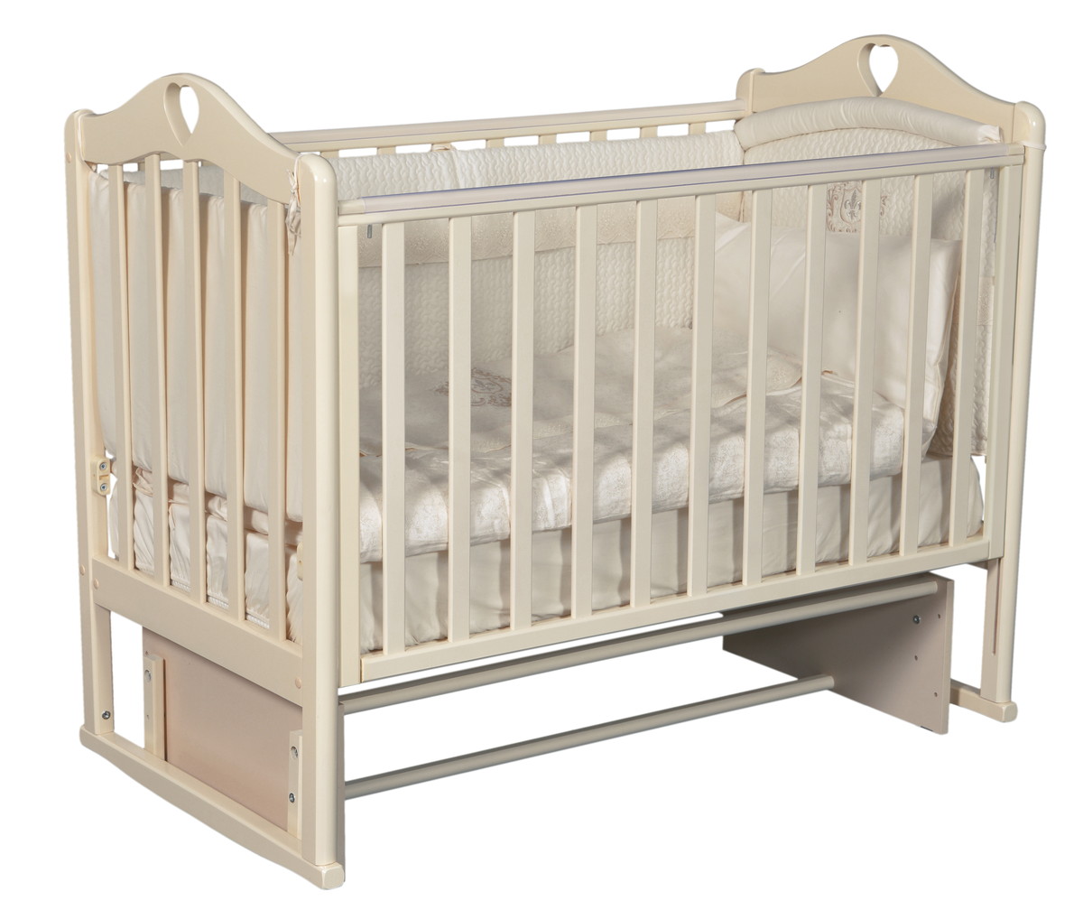 Детская кроватка Bellini Margaret Plus (универсальный маятник) слоновая кость