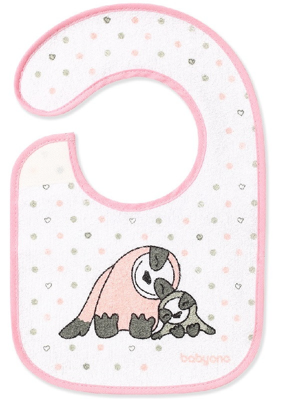 Нагрудник на липучке BabyOno Я играю 831 ленивец