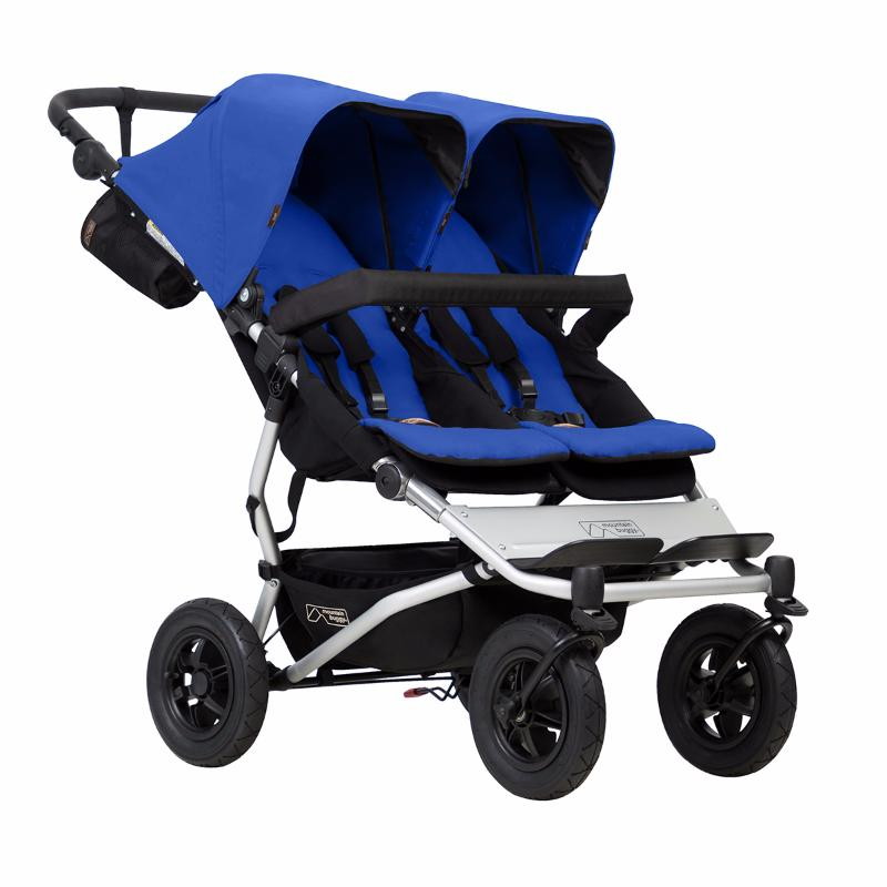 Детская коляска для двойни Mountain Buggy Duet 2 в 1 Marine