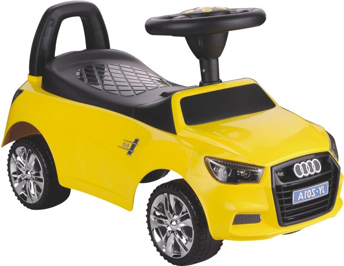 Детская каталка RiverToys Audi JY-Z01A YELLOW желтый