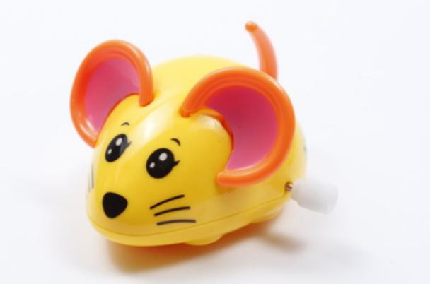 Заводная игрушка Uviton Мышка желтый
