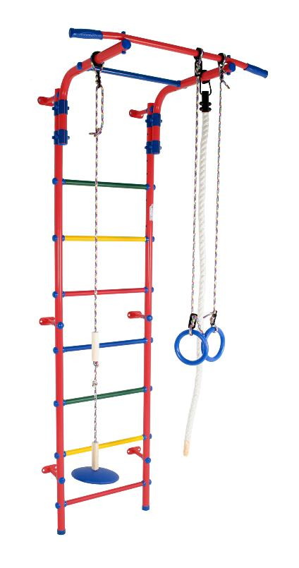 Детский спортивный комплекс Формула здоровья Start 2 красный/радуга