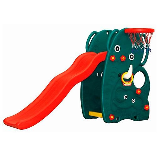 Горка Happy Box Слон JM-765 W с баскетбольным кольцом