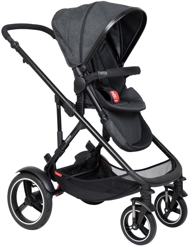 Детская прогулочная коляска Phil and Teds Voyager 2019 Black