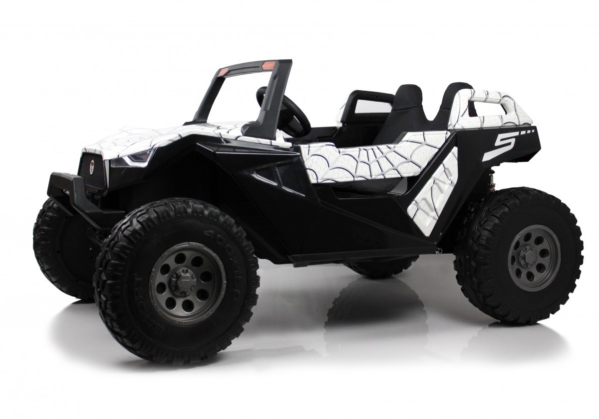 Детский электромобиль RiverToys A707AA LUX NEW 4WD A707AA-LUX-NEW-WHITE-SPIDER/белый