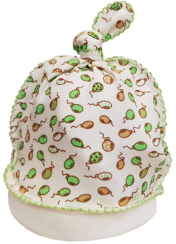 Шапочка Папитто Воздушные шарики И410-02 салатовый 36