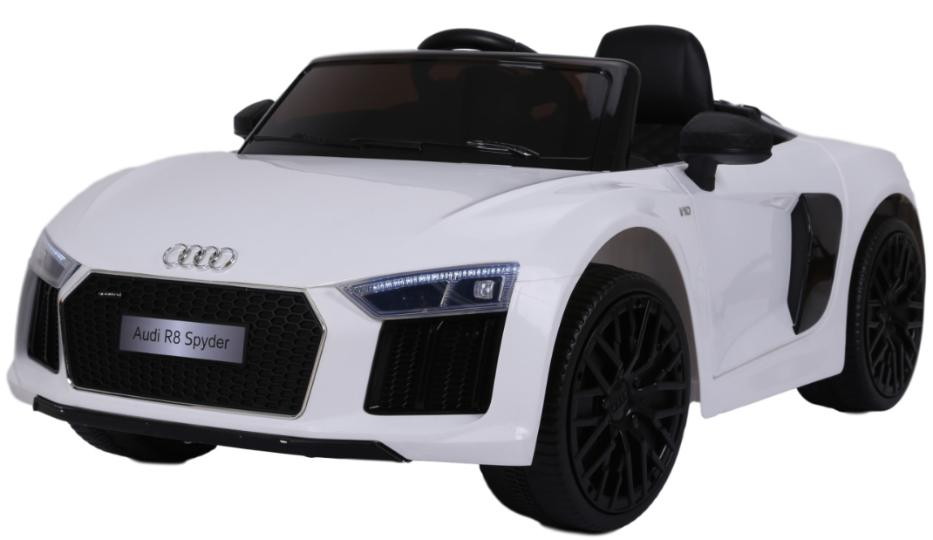 Электромобиль Farfello Audi R8 Spyder JJ2198 ЕЭ белый