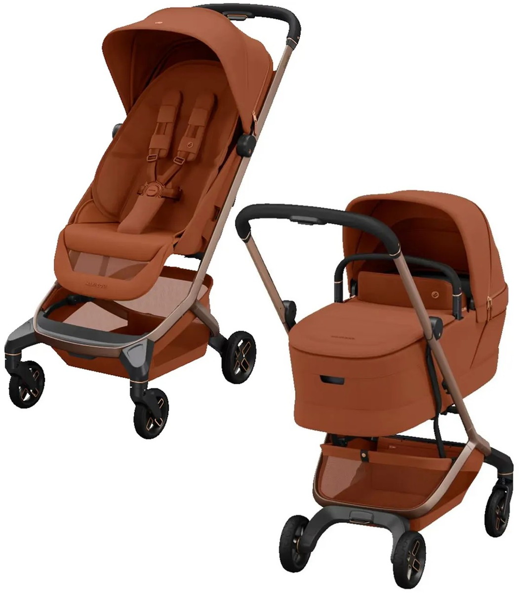 Детская коляска Maxi-Cosi Fame Cabin 2 в 1 Copper Terra/терракотовый