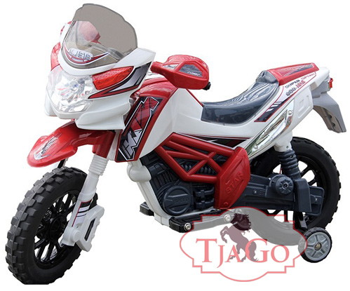 Детский электромотоцикл TjaGo Powerful Красный