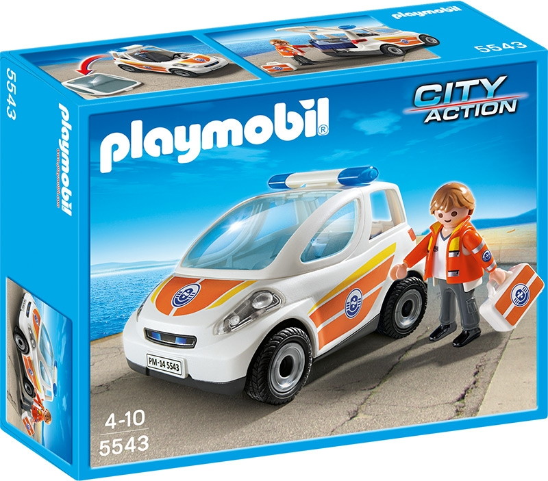 Детская игрушка Playmobil Береговая охрана: Машина первой помощи