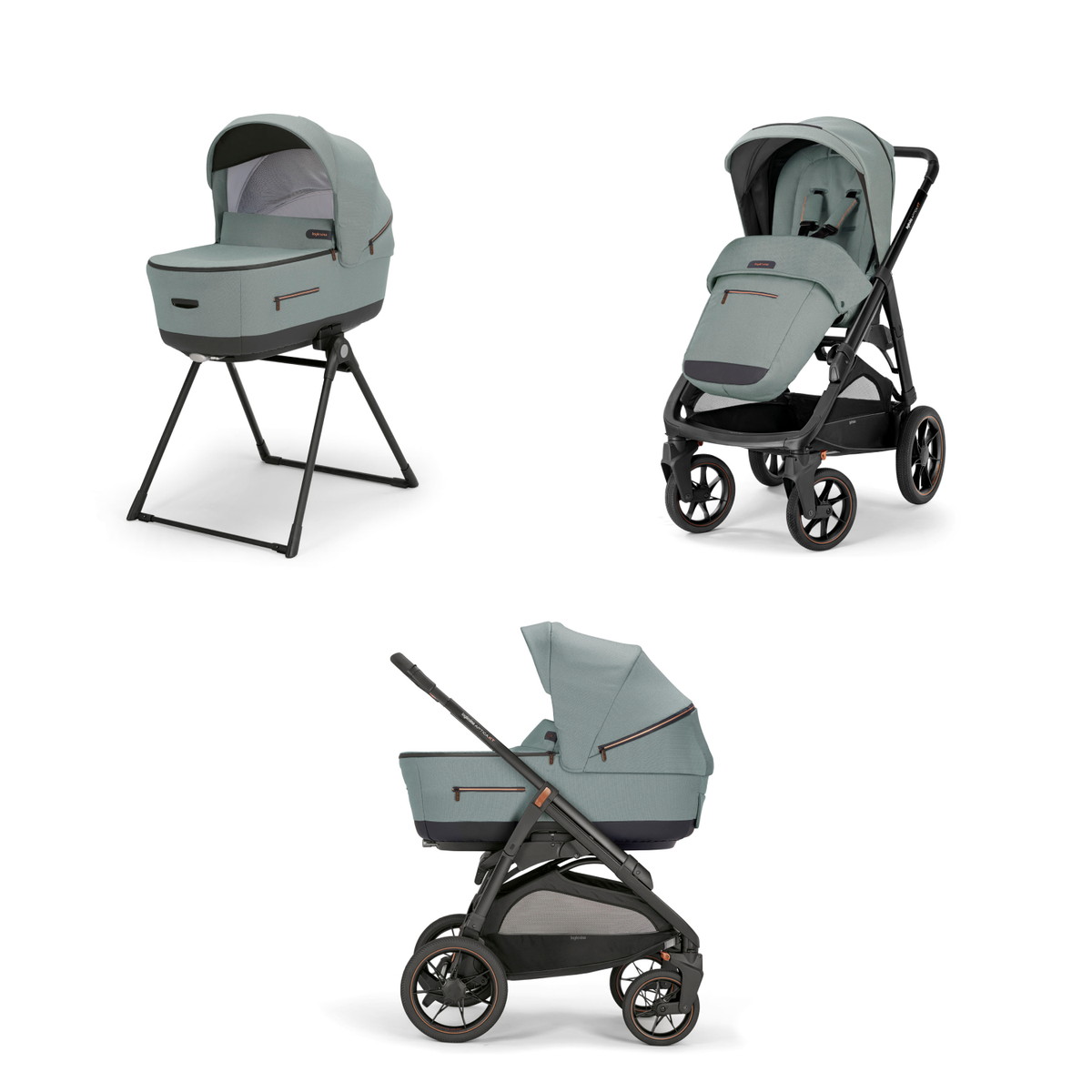 Детская коляска Inglesina Aptica System Duo XT 2 в 1 2024 Igloo Grey