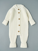 Комбинезон вязаный Little Star Лапша 0001 (ЧЗ-нк) крем 62