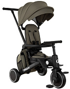 Велосипед трехколесный Pituso Leve Pro складной, с сумкой Khaki/Хаки