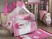 Детский комплект в кроватку Kidboo Little Princess 6 предметов