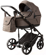 Детская коляска Adamex Locco Light 3 в 1 LL-TK21 TIP (ШОКОЛАД)