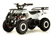 Детский электроквадроцикл RiverToys TIKI белый спайдер