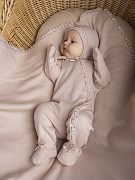 Комбинезон и чепчик НаследникЪ Выжанова Нежность 01068-02026-072 ЧЗ пудра 56