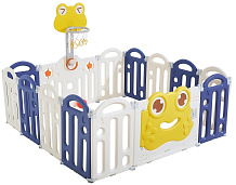 Детский ограждение-манеж Pituso Frog Синий/Blue (без шаров) 150х150х61