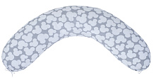 Подушка для беременных AmaroBaby 170x25 см микки маус/серый