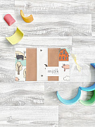 Набор платочков-слюнявчиков Mjolk Ферма 20х20 см