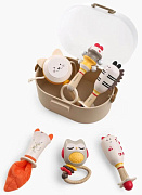 Набор игрушек Happy Baby Jolly Friends 331957 песочный/send