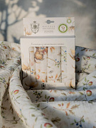 Платочки НаследникЪ Выжанова муслин 21х21 4 шт Н08030 ЧЗ Н08030-03041, русские сказки