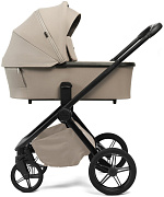 Детская коляска Peppy Monaco Plus 2 в 1 Sandstone (песочный), рама черная