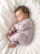 Комбинезон Mimibaby лапша (хлопок) лавандовый