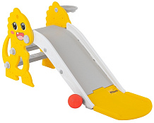 Горка Pituso Заврик с баскет. кольцом UN-DW72 Yellow/Желтый