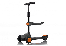 Детский самокат-беговел RiverToys HB-801 HB-801-GREY/серый