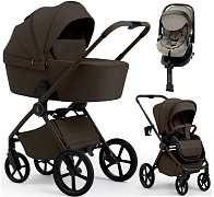 Коляска 3 в 1 Sweet Baby SBL Elegante Pro + автокресло Premier Plus Begie Dark Beige
