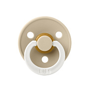 Пустышка латексная Bibs Colour Glow ночная, 0+ 100257 Vanilla