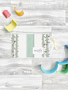 Набор платочков-слюнявчиков Mjolk Берёзы 20х20 см