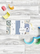 Набор платочков-слюнявчиков Mjolk Grizzly Bears 20х20 см