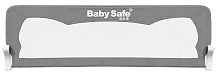 Барьер для кровати BabySafe Ушки 120х66 серый