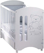 Детская кроватка Micuna Sweet Bear Basic 120x60 см + Матрас полиуретановый СН-620