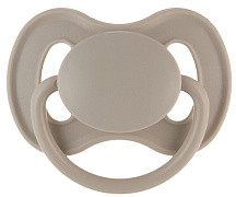 Пустышка латексная Canpol babies Nude круглая 0-6 мес 23/223 23/223_bei бежевый