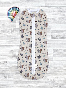 Утеплённый кокон Mjolk Белочки 56